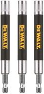 🧲 dewalt dw2055b magnetic drive guide, 6-inch, 3 pack logo