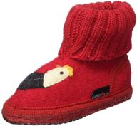 🏻 haflinger girls papiermeliert slippers mule - boys' shoes with enhanced seo-optimized product name logo