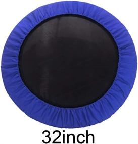 img 3 attached to Waterproof Trampoline Replacement Safety Pad with 3-Layer Shock Absorbent Surround Spring Cover - Available in Multiple Sizes for Outdoor Use