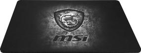 img 3 attached to MSI Гейминг Agility GD20: Ультра-гладкое бесшовное текстильное основание для мыши с резиновой антискользящей основой - толщина 5 мм.