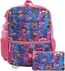 img 3 attached to LOL Surprise Backpack Set Girls