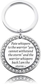 img 4 attached to Encouragement Keychain Whispers Keychain Inspirational