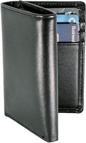 img 4 attached to Enhanced Trifold Wallet with Superior Blocking Capacity for Men's Accessories