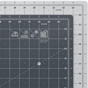 img 4 attached to 🧵 Arteza Self Healing Rotary Cutting Mat 24x36 with Grid & Non Slip Surface - Perfect for Crafts, Quilting, Sewing, Scrapbooking and More!