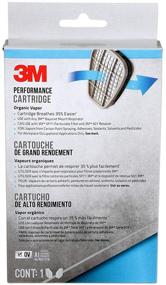 img 1 attached to Enhanced 3M 6001PB1 3 Organic Replacement Cartridges for Optimal Performance