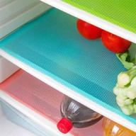 🧊 akinly 9 pack refrigerator mats: waterproof, washable, colorful fridge liners for shelves, drawers, and tables logo