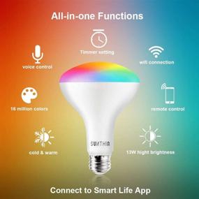 img 3 attached to 💡 Revolutionize Your Lighting Experience with SUNTHIN Changing Dimmable Compatible Assistant