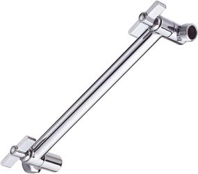 img 1 attached to Enhance Your Shower Experience with Danze D481150 9-Inch Adjustable Shower Arm in High Flow Chrome