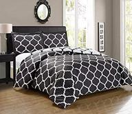 oversize comforter reversible alternative quatrefoil bedding logo