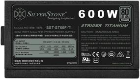 img 4 attached to SilverStone Technology Strider Titanium PS ST60F TI