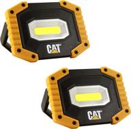 🐱 cat work lights ct5002pk - cat super bright, portable compact led lights for indoor projects, outdoor camping, car work sites - 2 pack, 2 count (pack of 1) логотип