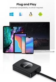 img 2 attached to 📸 SNANSHI USB C SD Card Reader: 2-in-1 USB C SDXC, SDHC, Micro SDXC, Micro SDHC Card Reader - UHS-I Compatible