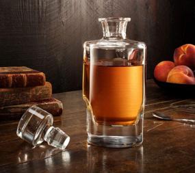 img 2 attached to 🥃 Classy Carina Whiskey Decanter: Elegant Non-Lead Container for Exquisite Beverages