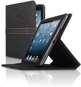 img 3 attached to 📱 Solo New York Metro Universal Tablet Case in Sleek Black