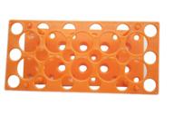 centrifuge laboratory plastic holder orange lab & scientific products logo