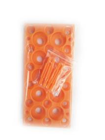 img 1 attached to Centrifuge Laboratory Plastic Holder Orange Lab & Scientific Products