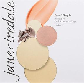 img 3 attached to 💄 Набор макияжа Jane Iredale Pure & Simple: завершенный облик со минеральным тональным кремом, румянами, тенями для глаз и помадой для губ и щек.