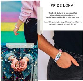 img 1 attached to Браслет из коллекции Lokai Pride Cause: Выразите свою поддержку с гордостью!