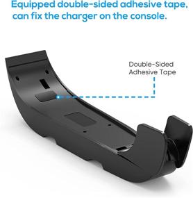 img 1 attached to 🎮 PS5 Controller Charging Station: Upgraded Charger with Dual Fast Charging, Top/Desktop Installation, LED Indicator - Safe Circuit Protection for PS5 Disc & Digital Edition