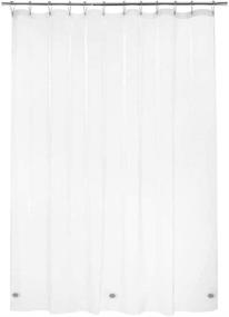 img 4 attached to 🚿 Titanker Clear Shower Curtain Liner: Waterproof PEVA, Lightweight, Metal Grommet Holes, Magnets – 72x72 Inches for Bathroom, Hotel, Bathtub