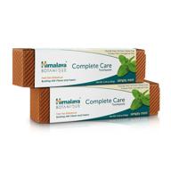 🦷 himalaya botanique complete care toothpaste, simply mint, plaque reducing for brightening teeth, fresh breath, 5.29 oz, 2 pack logo