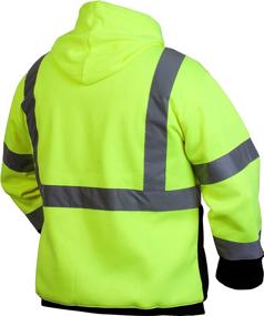 img 2 attached to 🧥 Stay Visible and Warm with Pyramex RSSH3210XL Hi Vis Pullover Sweatshirt