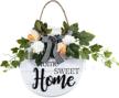 welcome hanging farmhouse decorations festival logo