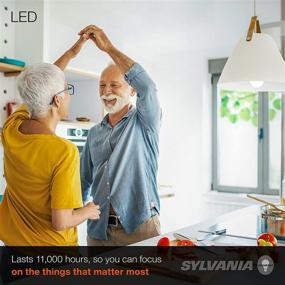img 2 attached to 💡 Эффективная недиммируемая лампа SYLVANIA 40205, эквивалентная дневному свету для яркого освещения.