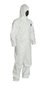 img 3 attached to 👨 DuPont Disposable Protective Coverall with Optimal Respirator Fit