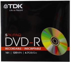 img 2 attached to DVD R Jewel Silver TDK48577 Category