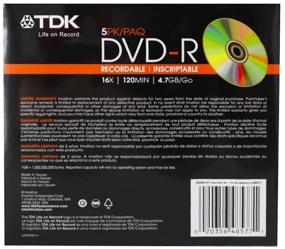 img 1 attached to DVD R Jewel Silver TDK48577 Category