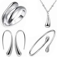 syhonic sterling teardrop necklace accessories logo