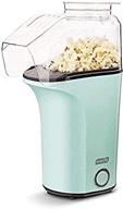 🍿 dash hot air popcorn popper: effortlessly pop and butter corn kernels with measuring cup - aqua логотип