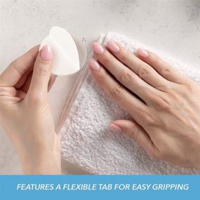 img 1 attached to 👌 ForPro Premium Lint-Free Cotton Nail Wipes, 240-Count, 1.75” – Ideal for Gentle Nail Polish Removal