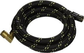 img 2 attached to 🌊 Whirlpool 8212486 Dishwasher Hose: 10-Feet Premium Nylon Braided Design for Optimal Performance