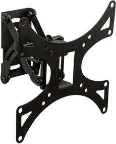 img 4 attached to 📺 Mount-It! Full-Motion TV Wall Mount for 23-42" Flat Screen Panels - Tilting, Swiveling, Articulating Display Mounting Bracket with 200x200 VESA Pattern, 66 lb Capacity