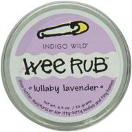 🌙 нежный ночной лосьон "wee rub lullaby lavender" 2.5 унций: успокаивающее удовольствие для спокойной ночи. логотип