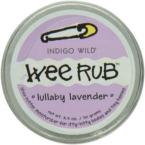 img 3 attached to 🌙 Нежный ночной лосьон "Wee Rub Lullaby Lavender" 2.5 унций: успокаивающее удовольствие для спокойной ночи.