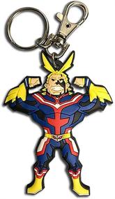 img 1 attached to Hero Academia Anime Might Keychain