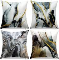 tlitdr marble texture decorative pillow logo