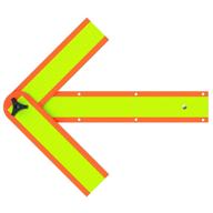 🔍 deflecto 18-inch roadside emergency reflective safety arrow - magnetic and mountable (sa-2034c) logo