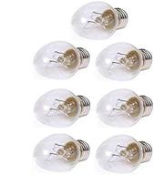 💡 himalayan salt lamp light bulbs: long-lasting e12 socket replacement - 12 pack logo