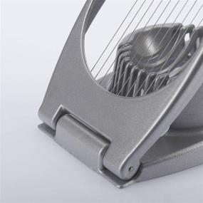 img 1 attached to 🥚 Efficient Stainless Steel Wire Egg Slicer by Westmark Germany (Grey) - A Versatile Multipurpose Tool for Perfectly Sliced Eggs