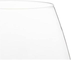 img 2 attached to 🍷 High-Quality Luigi Bormioli Atelier Stemless Pinot Noir Wine Glass - Set of 6 for Enhanced Wine Tasting Experience