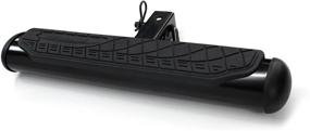 img 4 attached to 🔝 Go Rhino! 460B Black 4" Oval HitchStep: Top-notch Accessory for 2" Receivers