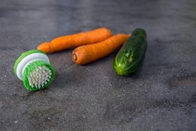 img 2 attached to 🥕 Kids Vegetable Scrubber by Curious Chef