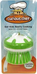 img 3 attached to 🥕 Kids Vegetable Scrubber by Curious Chef