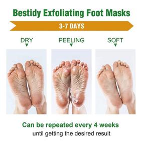 img 1 attached to 👣 Foot Peel Mask 6 Pack: Natural Exfoliating Treatment for Calluses & Rough Heels - Baby Foot Care Mask for Men & Women