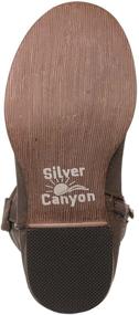 img 3 attached to 👢 Детские западные ковбойские сапоги Монтерей от Silver Canyon - идеально подходят для мальчиков, девочек и малышей