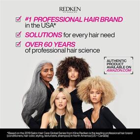 img 1 attached to 💫 Лосьон Redken Curvaceous Ringlet Shape - средство против пушистости для кудрявых волос - улучшает определение завитков - 6 жидких унций.